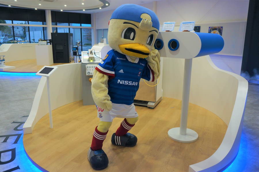 マリノスケがアネスト岩田の本社を訪問【写真：©y.f.m.】