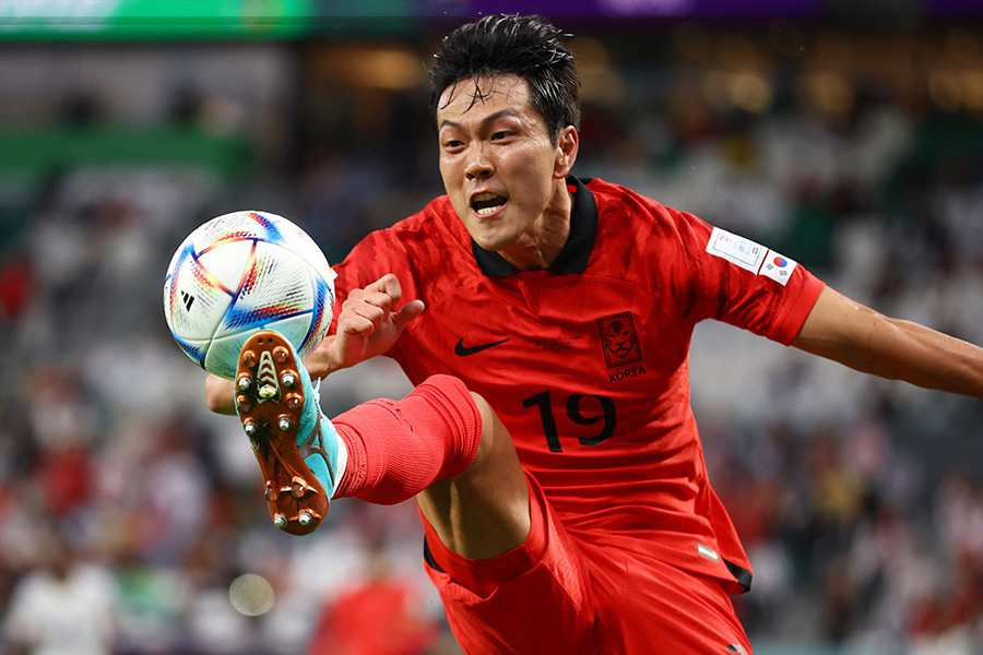 韓国代表としてW杯に出場したキム・ヨングォン【写真：ロイター】