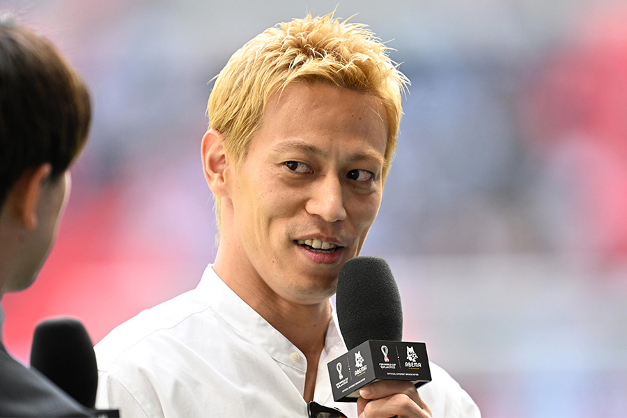 本田圭佑がカンボジアで残した功績に米メディア注目【写真：徳原隆元】