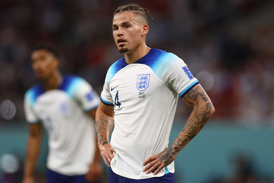 イングランド代表としたW杯に出場したフィリップス【写真：ロイター】