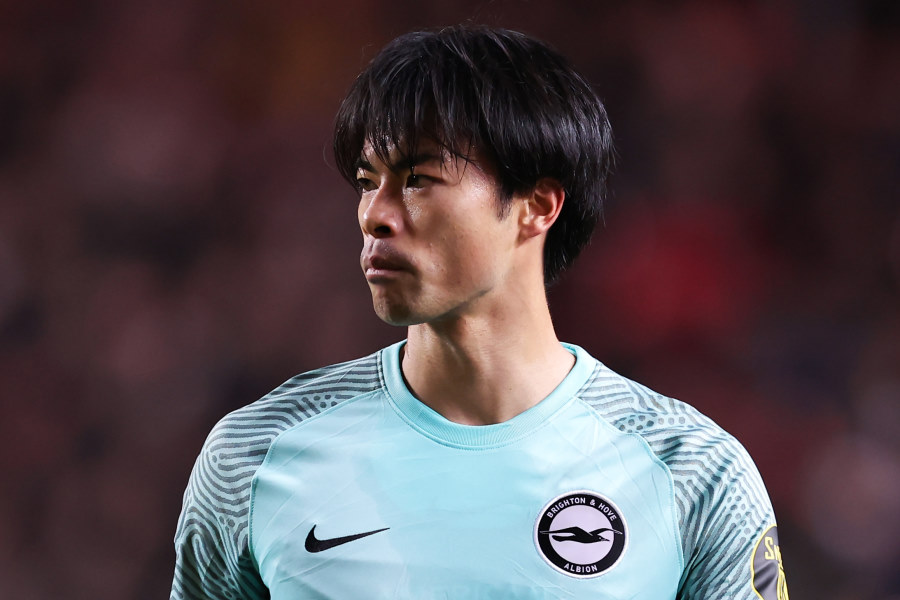 ブライトン所属の日本代表MF三笘薫【写真：Getty Images】