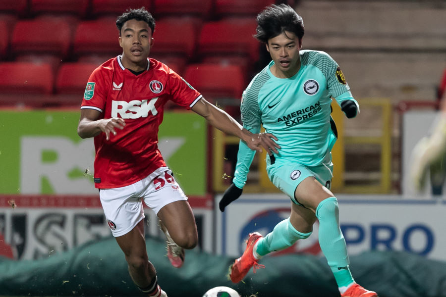 ブライトン所属の日本代表MF三笘薫【写真：Getty Images】