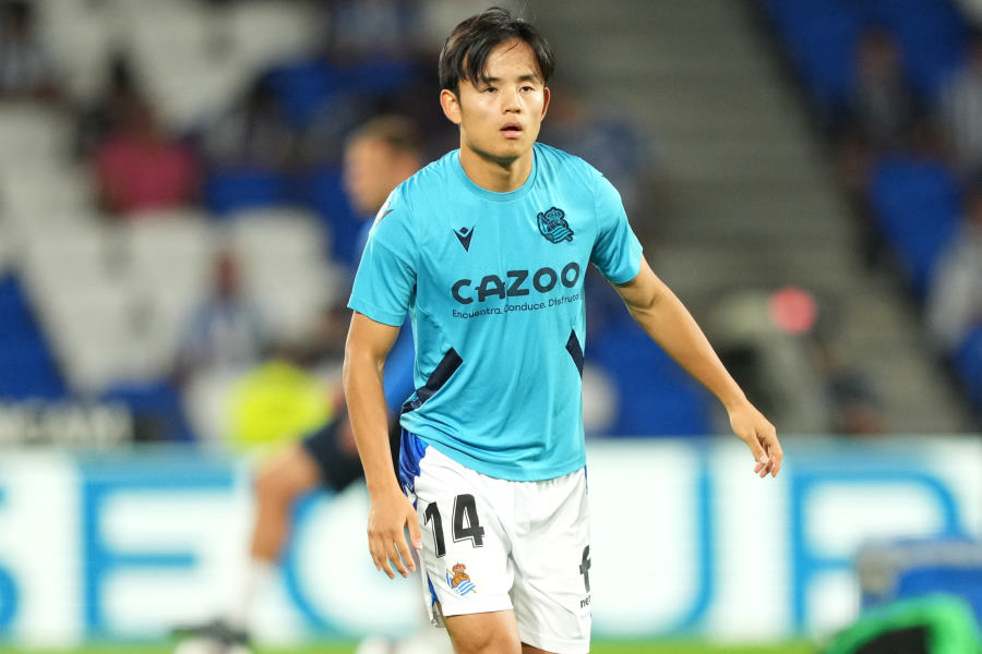 ソシエダの日本代表MF久保建英【写真：Getty Images】