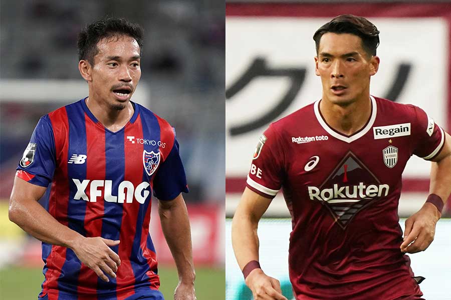 長友（左）が引退する槙野へメッセージ【写真：Getty Images】