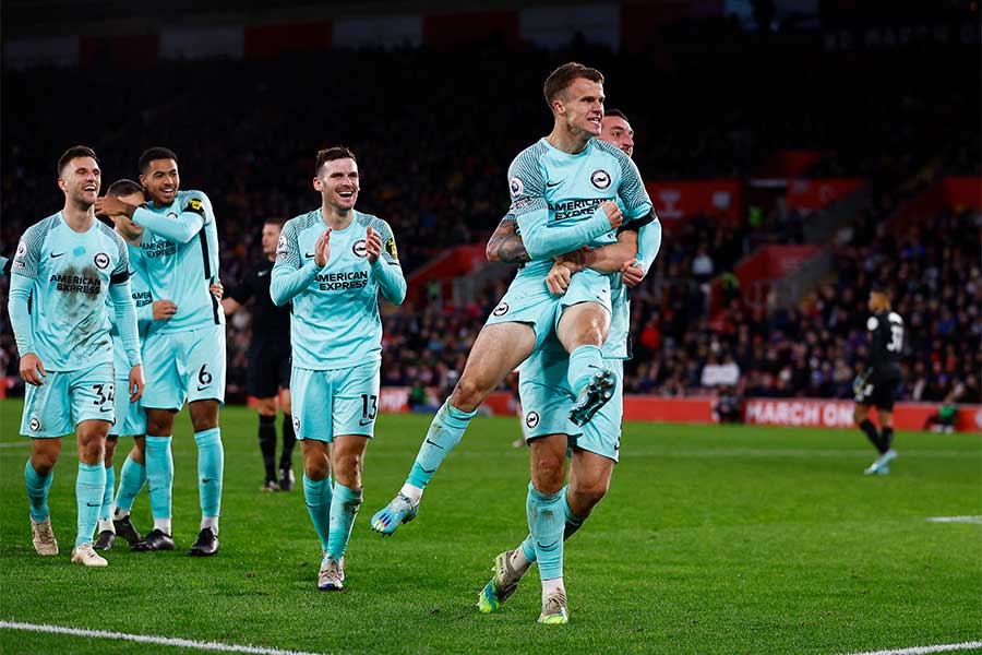 ブライトンが3-1でサウサンプトンに勝利【写真：ロイター】