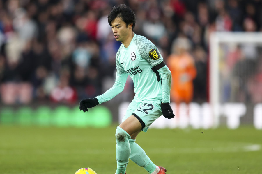 ブライトンの日本代表MF三笘薫【写真：Getty Images】