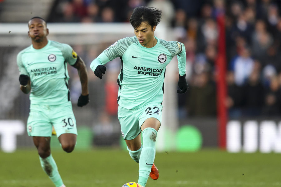 ブライトンの日本代表MF三笘薫【写真：Getty Images】