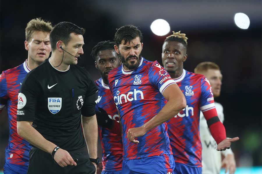 クリスタル・パレスDFトムキンス【写真：Getty Images】