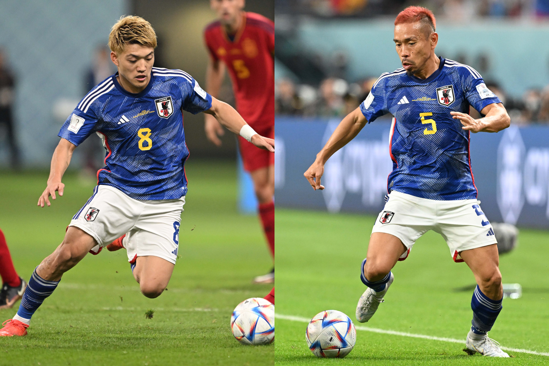 堂安律が長友佑都との食事を楽しんだ【写真：徳原隆元】