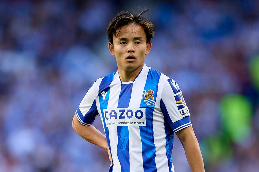 レアル・ソシエダの久保建英【写真：Getty Images】