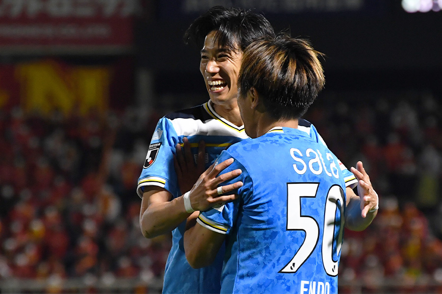 岩田でプレーする大津祐樹【写真:Getty Images】