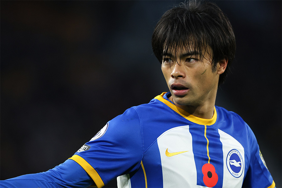 三笘薫がミドルズブラ戦で1アシスト【写真：Getty Images】