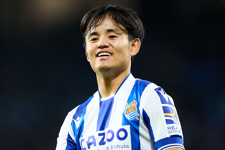 ソシエダで活躍する久保建英【写真：Getty Images】