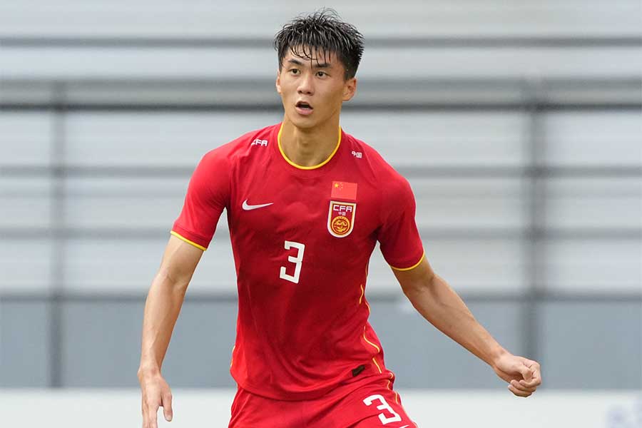 中国代表DF呉少聡（ウ・ショウツォン）【写真：Getty Images】