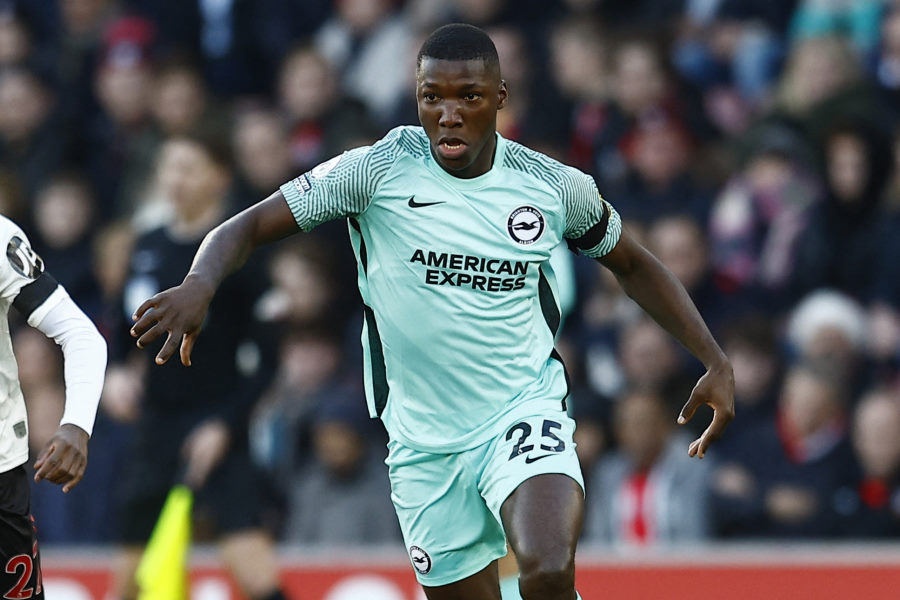 ブライトンのエクアドル代表MFモイセス・カイセド【写真：ロイター】