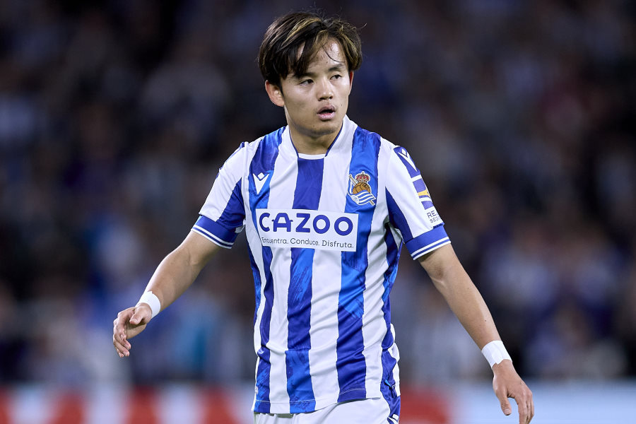 ソシエダの日本代表MF久保建英【写真：Getty Images】