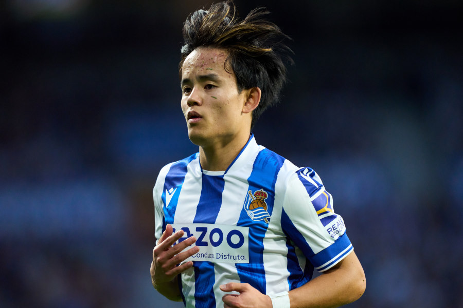 ソシエダの日本代表MF久保建英【写真：Getty Images】