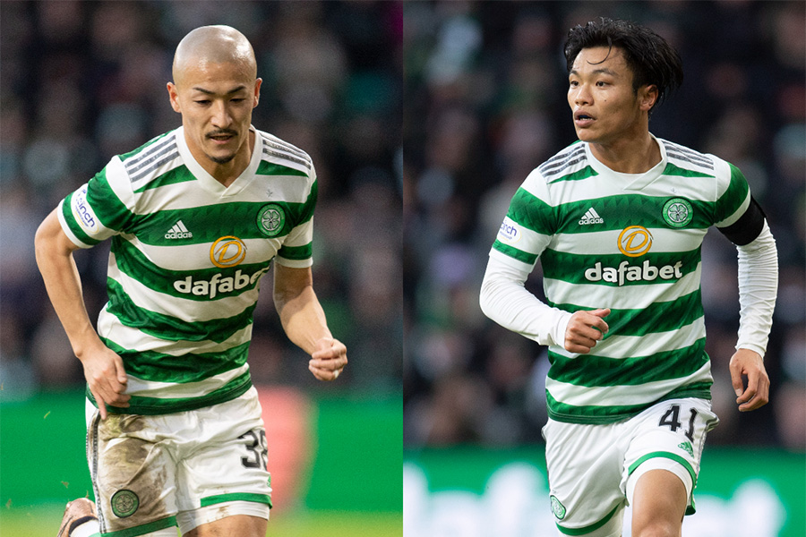 前田大然と旗手怜央のゴールがVARで取り消しに【写真：Getty Images】