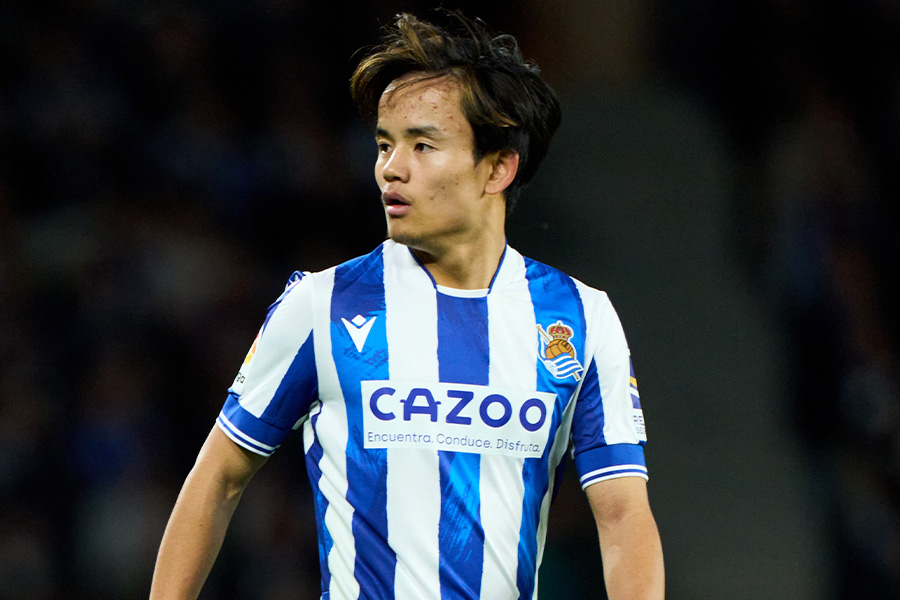 ソシエダで活躍するMF久保建英【写真：Getty Images】