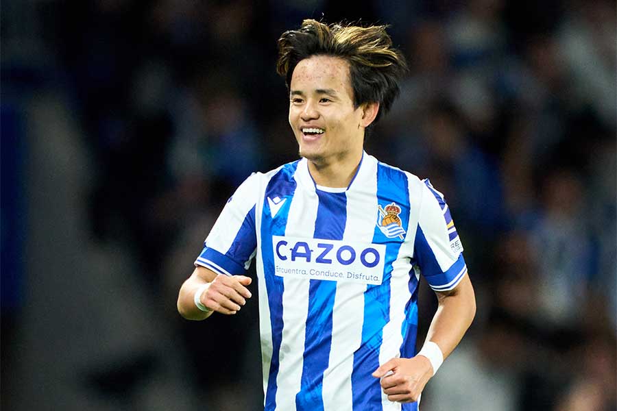 ソシエダで活躍するMF久保建英【写真：Getty Images】