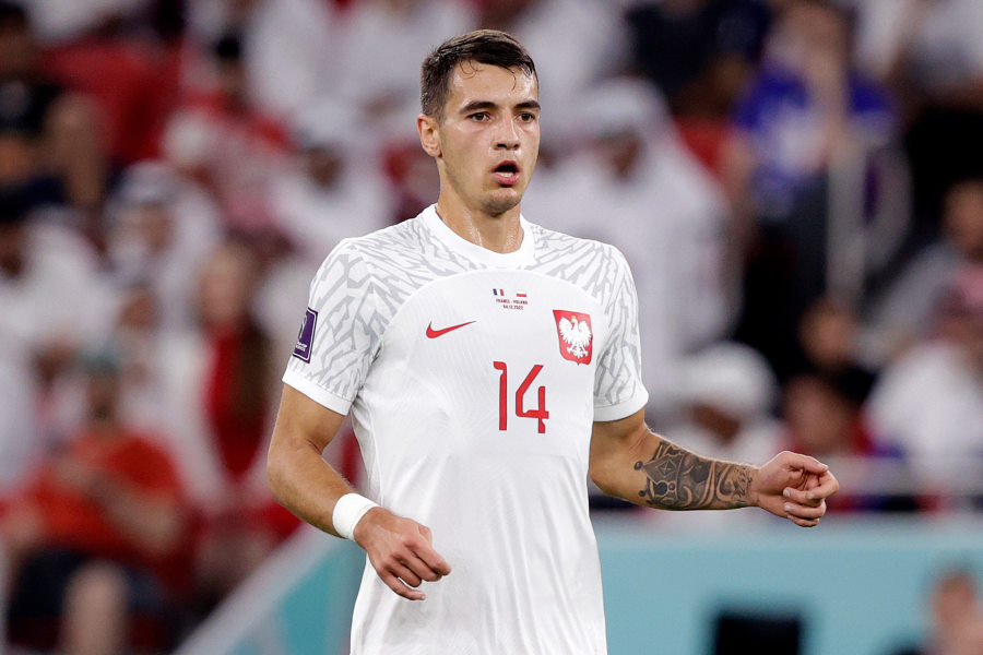 スペツィアのポーランド代表DFヤクブ・キヴィオル【写真:Getty Images】