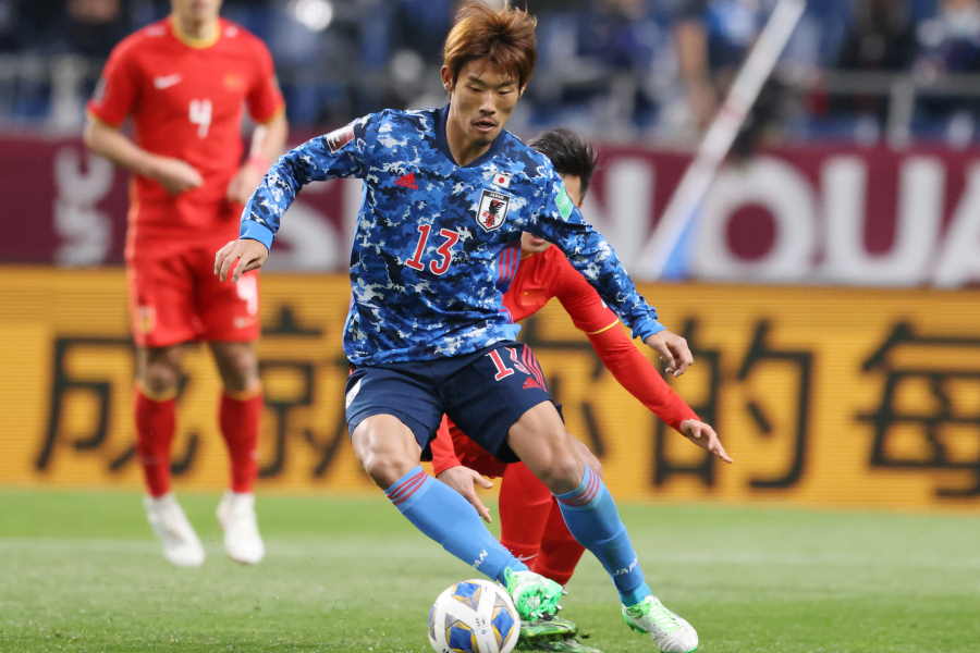 攻撃のスイッチを入れられる存在になりつつある守田【写真：高橋 学】