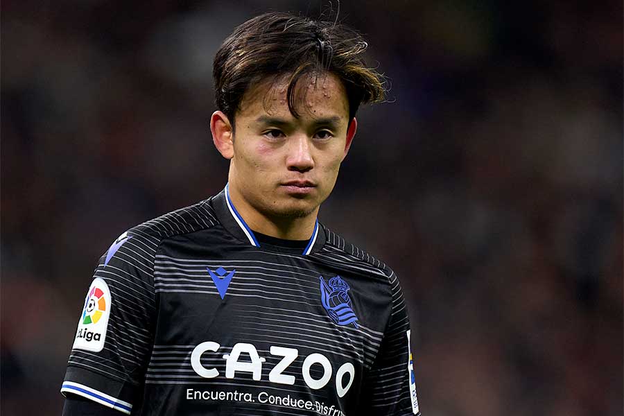 攻守で奮闘した久保建英【写真：Getty Images】