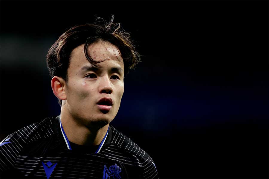 ソシエダの久保建英【写真：Getty Images】