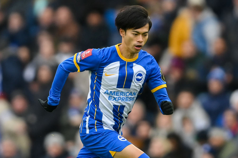 ブライトンの日本代表MF三笘薫【写真:Getty Images】