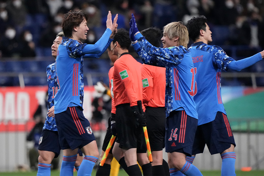 サウジアラビア代表との勝ち点差は「1」まで縮まった【写真：Getty Images】