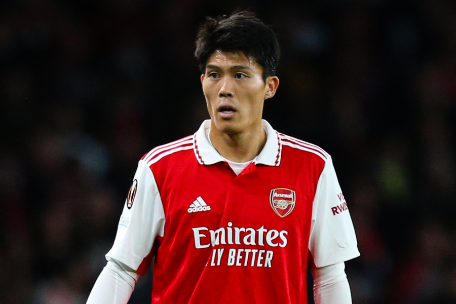 アーセナルの日本代表DF冨安健洋【写真：Getty Images】