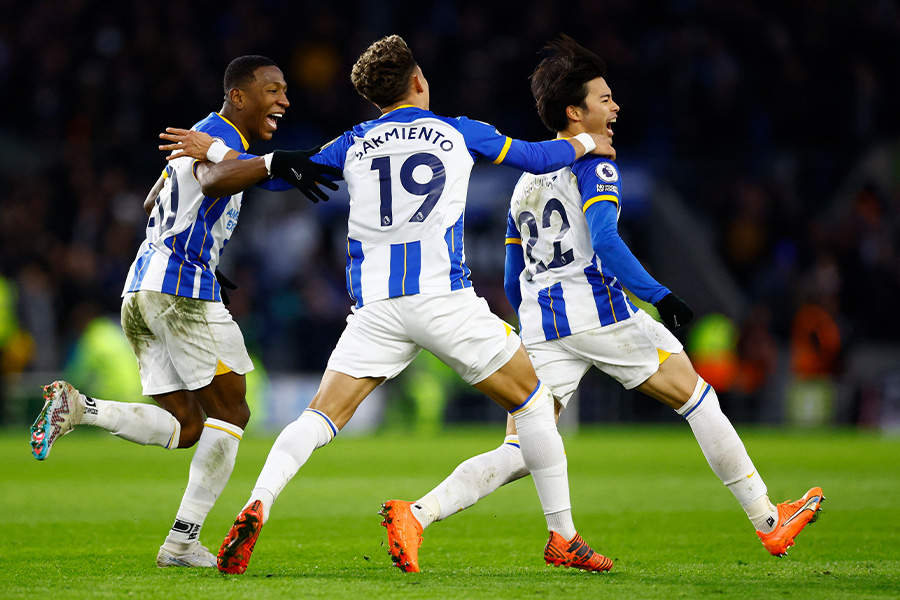 ブライトンはヨーロッパの舞台に挑戦することができるだろうか【写真:ロイター】