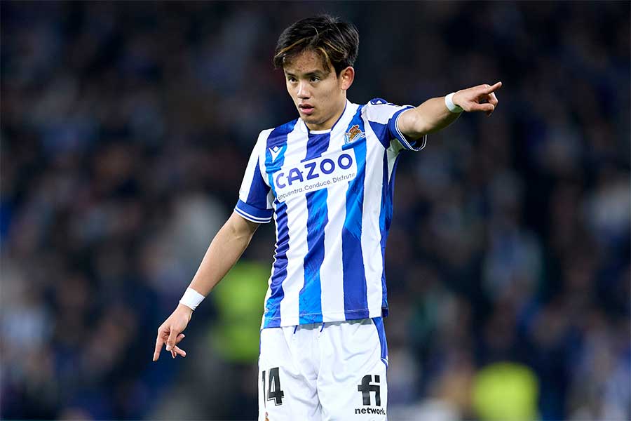 ソシエダの日本代表MF久保建英【写真：Getty Images】