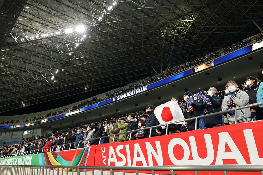 収容上限100%で全席声出し応援可能に【写真:高橋 学】