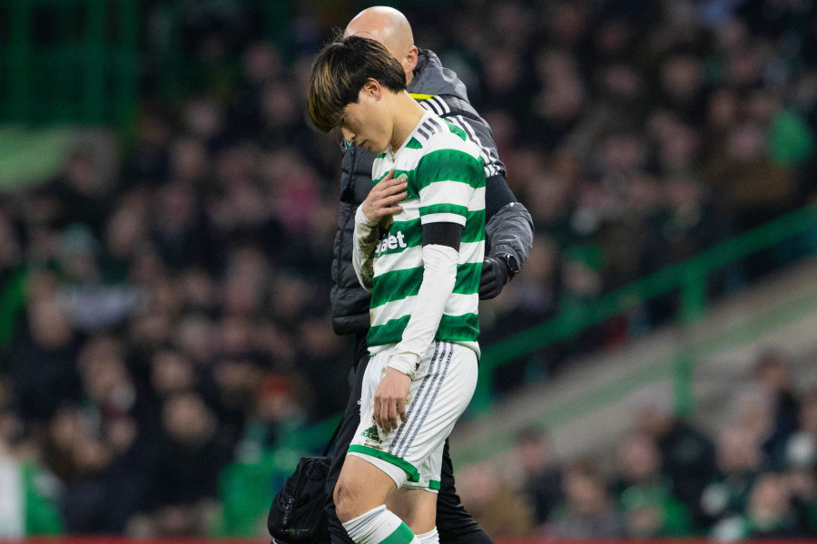 セルティックに所属する日本代表FW古橋亨梧【写真：Getty Images】