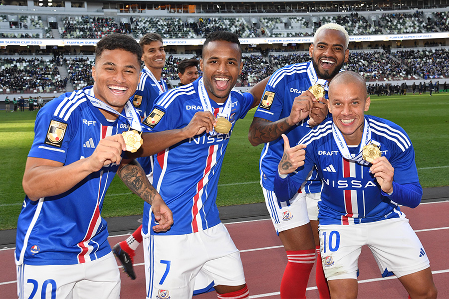 横浜FMのブラジル選手たちから大暴れの予感【写真：徳原隆元】