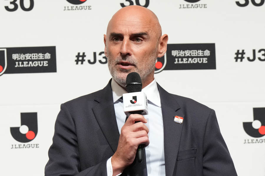 横浜FMのケヴィン・マスカット監督【写真:©Jリーグ】