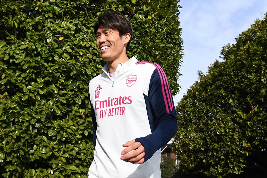 冨安健洋のマンC戦スタメンを推す声が過熱【写真:Getty Images】