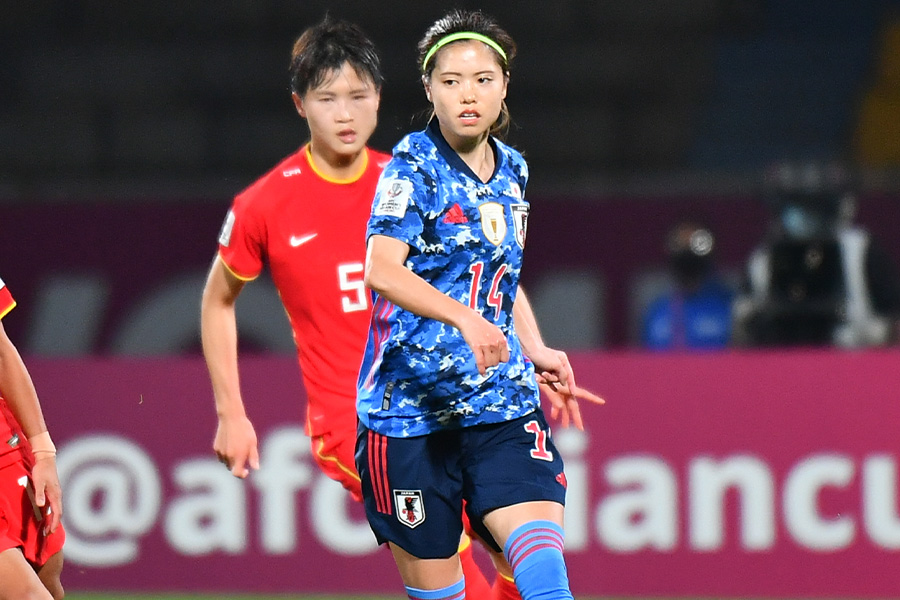 なでしこジャパンMF長谷川唯が女子アジア杯を振り返った【写真：(C) AFC】