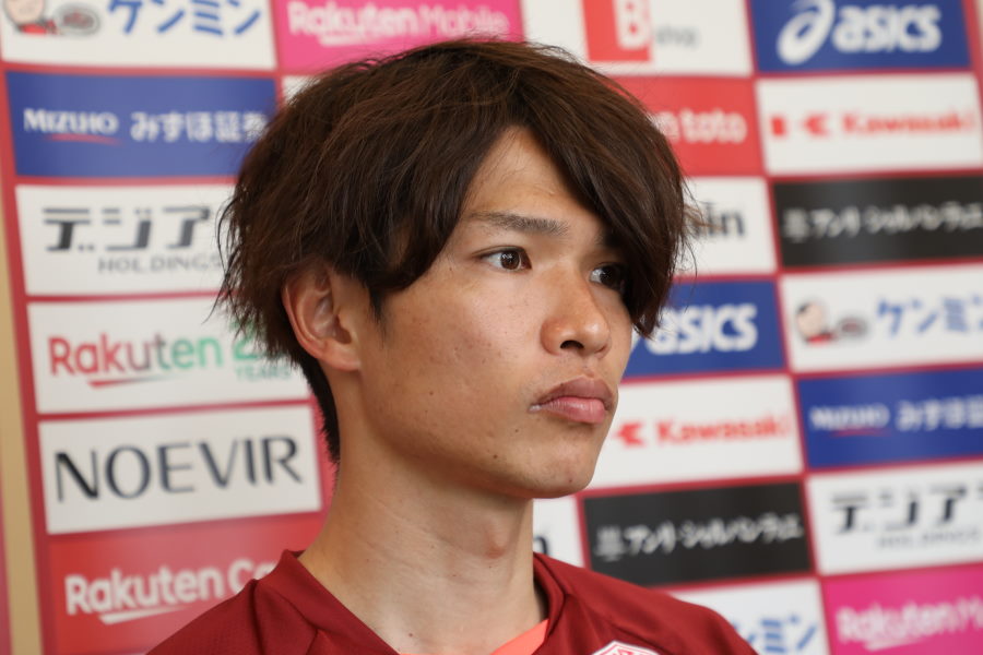 神戸MF扇原貴宏【写真：(C)VISSEL KOBE】