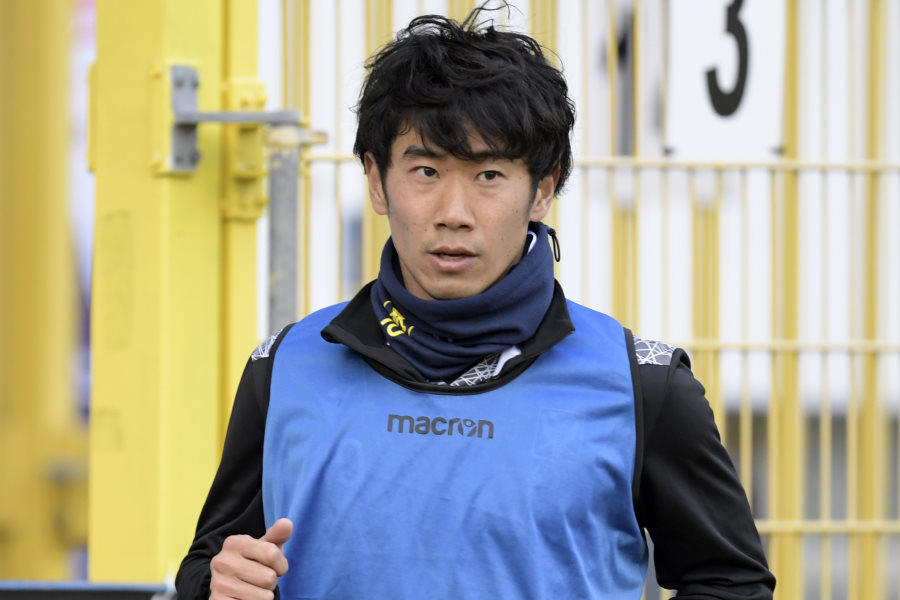 チャンス演出のC大阪香川真司【写真：Getty Images】