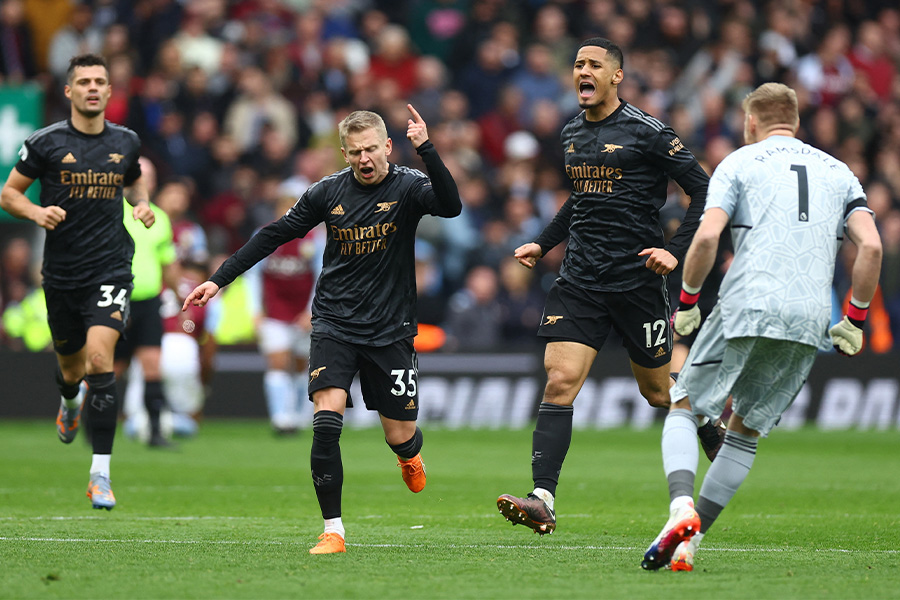 アーセナルが終盤に勝ち越しゴールで勝利【写真:ロイター】