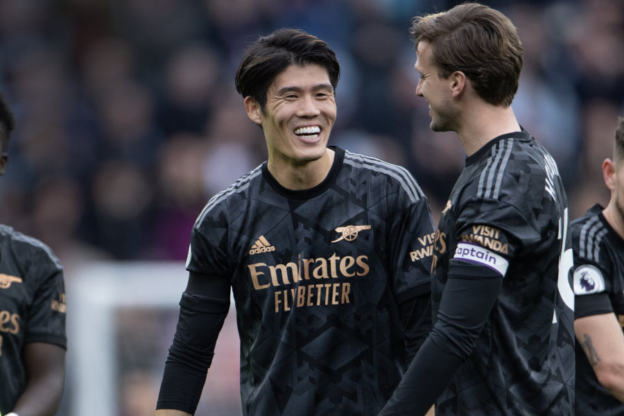 アーセナルの日本代表DF冨安健洋【写真:Getty Images】