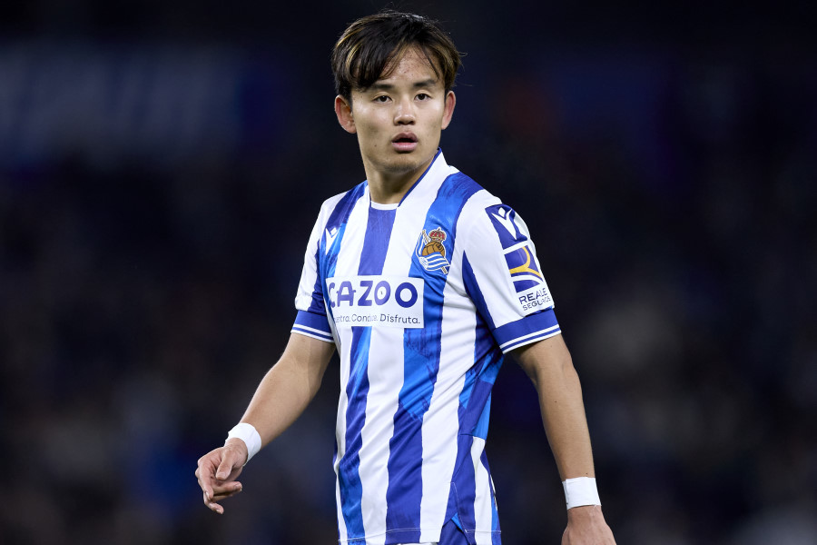 ソシエダの日本代表MF久保建英【写真：Getty Images】