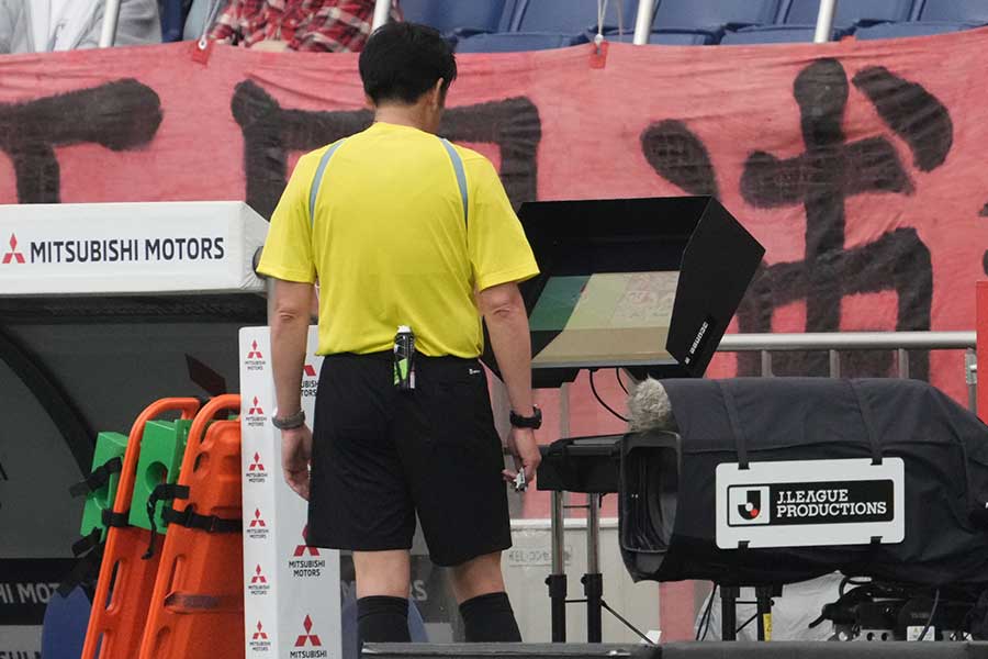 広島MF川村のシュートがVAR判定の結果ノーゴールに（写真はイメージです）【写真：Getty Images】