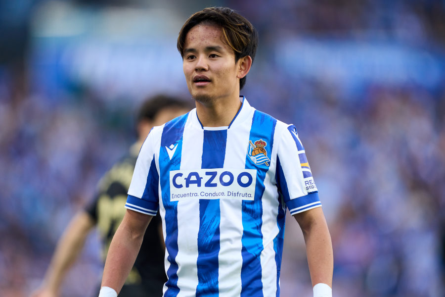 ソシエダで活躍するMF久保建英【写真:Getty Images】