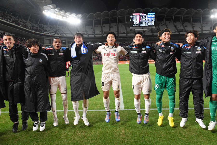 劇的勝利の川崎【写真:徳原隆元】