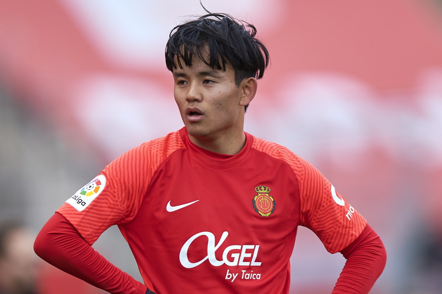 マジョルカでプレーするMF久保建英【写真:Getty Images】