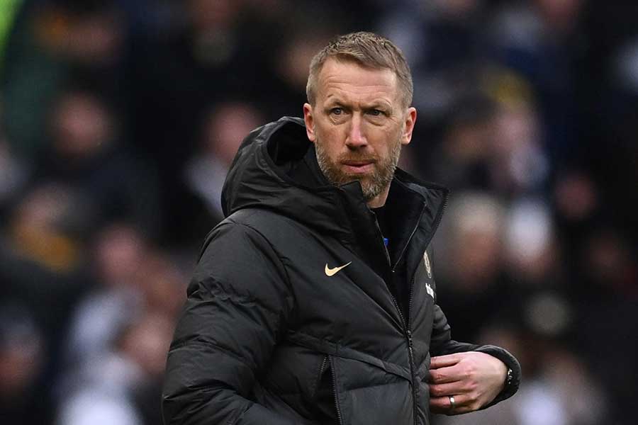 チェルシーのグレアム・ポッター監督【写真：ロイター】