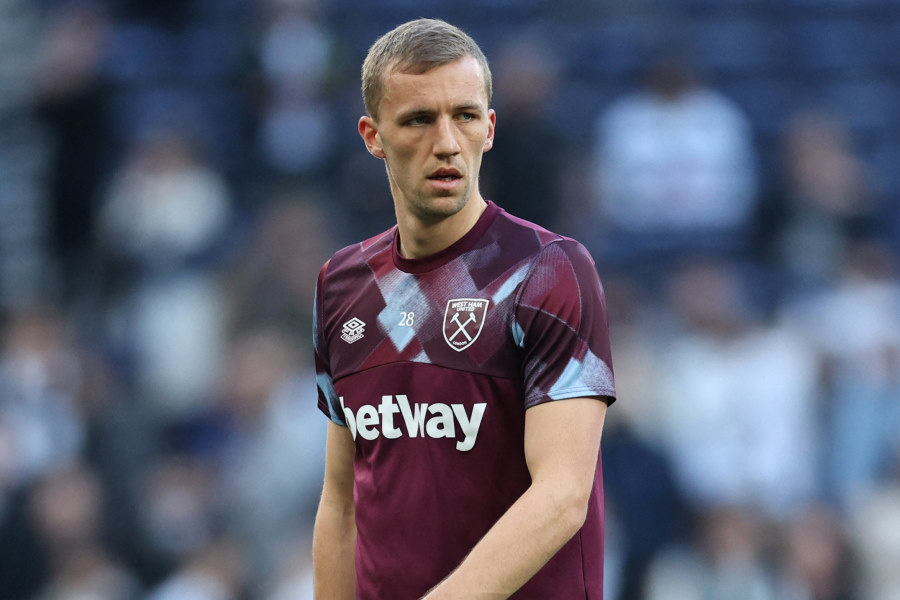 ウェストハムのトマーシュ・ソーチェク【写真：ロイター】